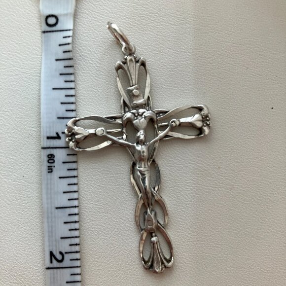 925 Sterling Silver pendant cross - Picture 1 of 5